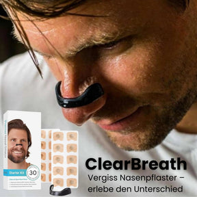 ClearBreath Magnetische Nasenstripes