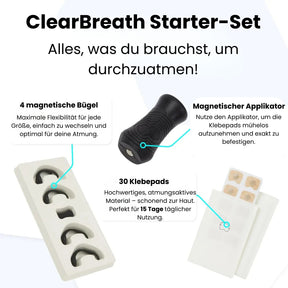 ClearBreath Magnetische Nasenstripes