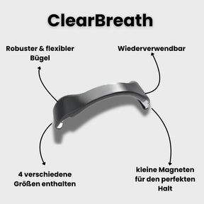 ClearBreath Magnetische Nasenstripes